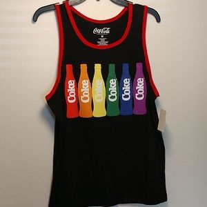 COCA COLA BOTTLE Tank Tee Shirt